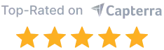 Capterra Top Rated Badge