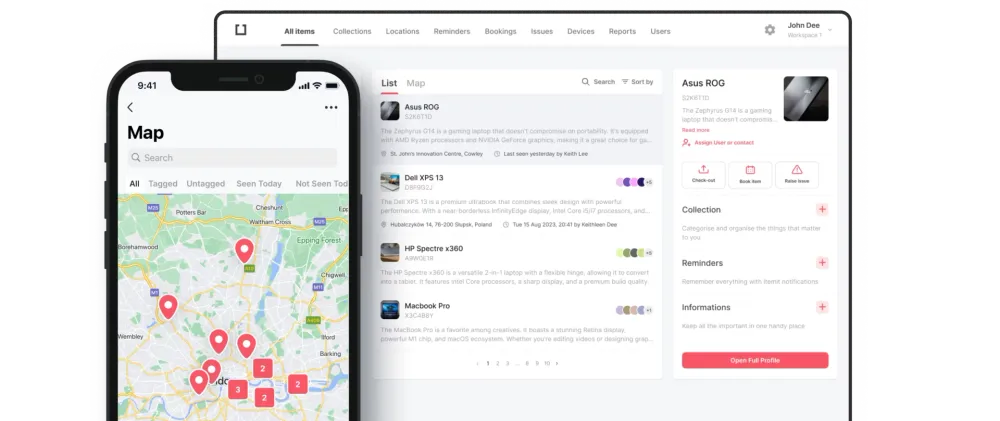 Asset Tracking Dashboard