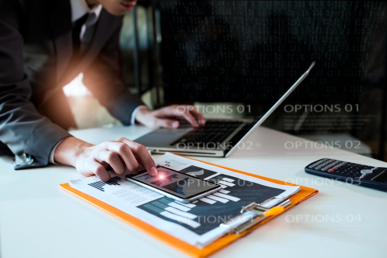 Stock audit process ensuring accurate asset records