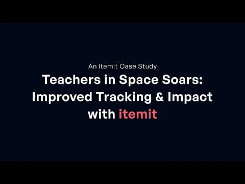Teachers in Space Soars: Improved Tracking &amp; Impact with itemit