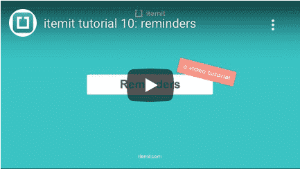 Using Reminders For Your Asset Tracking