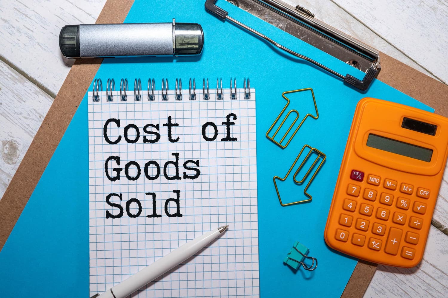 Calculating cost of goods sold using financial documents.