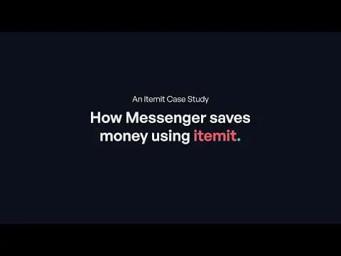 How Messenger Saves Money Using itemit